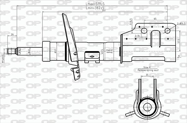 OPEN PARTS SAB8678.31...