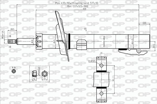 OPEN PARTS SAB8687.31...