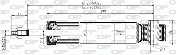 OPEN PARTS SAB8697.32...