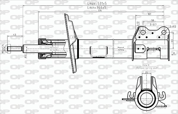 OPEN PARTS SAB8702.31...