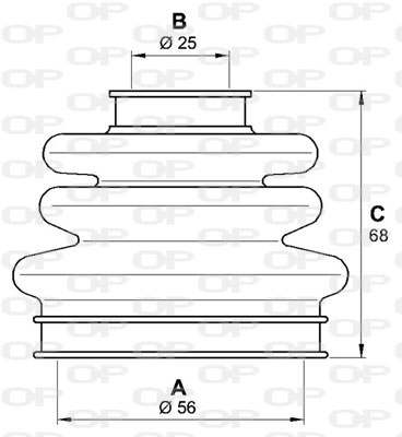 OPEN PARTS SJK7004.00 Σετ...
