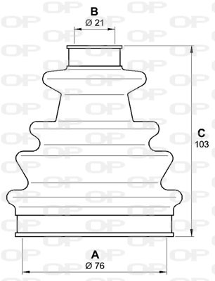 OPEN PARTS SJK7008.00 Σετ...