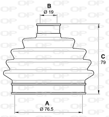 OPEN PARTS SJK7017.00 Σετ...