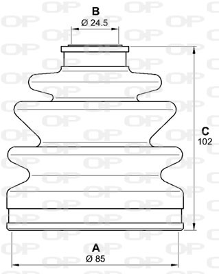 OPEN PARTS SJK7023.00 Σετ...