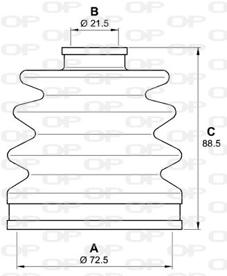 OPEN PARTS SJK7040.00 Σετ...