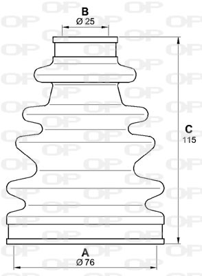 OPEN PARTS SJK7045.00 Σετ...