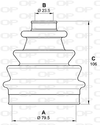 OPEN PARTS SJK7052.00 Σετ...