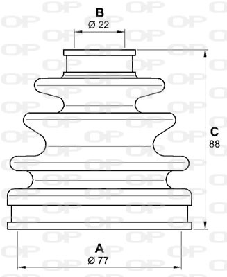OPEN PARTS SJK7074.00 Σετ...