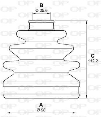 OPEN PARTS SJK7094.00 Σετ...