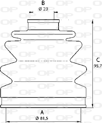 OPEN PARTS SJK7105.00 Σετ...