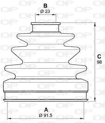 OPEN PARTS SJK7108.00 Σετ...