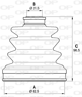 OPEN PARTS SJK7117.00 Σετ...