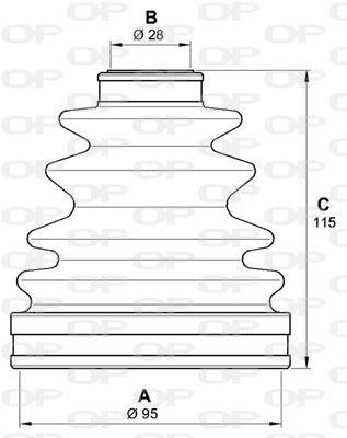 OPEN PARTS SJK7151.00 Σετ...