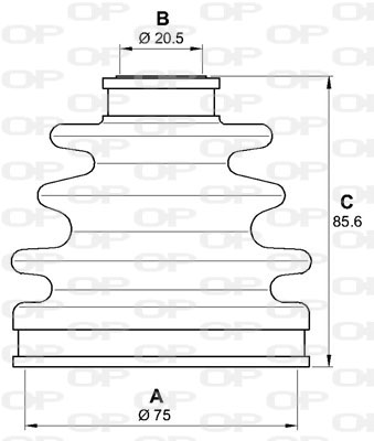 OPEN PARTS SJK7158.00 Σετ...