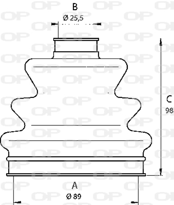OPEN PARTS SJK7196.00 Σετ...