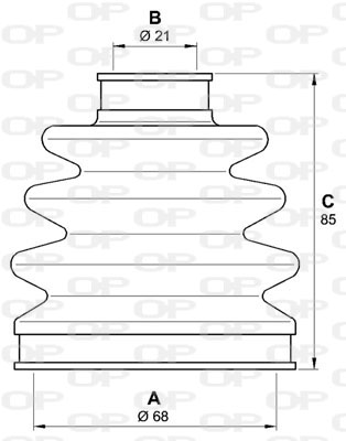 OPEN PARTS SJK7242.00 Σετ...