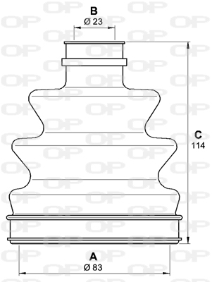 OPEN PARTS SJK7258.00 Σετ...