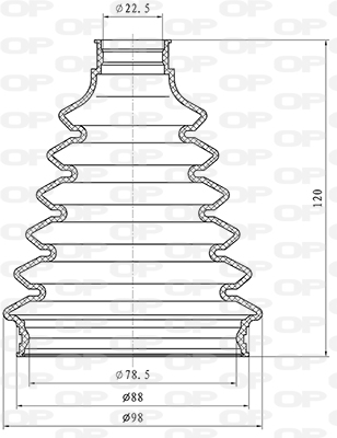 OPEN PARTS SJK7275.00 Σετ...