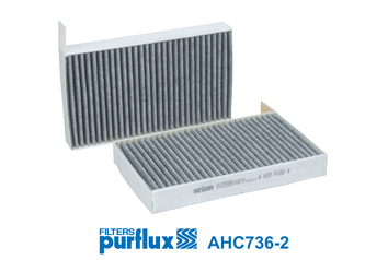 PURFLUX AHC736-2 Filter, cabin air for TESLA