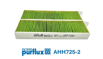 PURFLUX AHH725-2 CabinHepa+ Filter, cabin air for ABARTH ALFA ROMEO CITROËN DS FIAT JEEP LANCIA OPEL PEUGEOT VAUXHALL