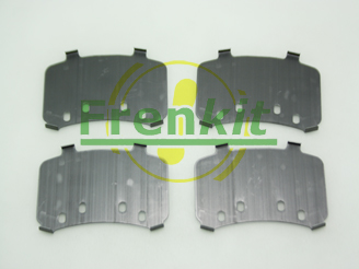 FRENKIT 940141 Fólia proti pískaniu, brzdové obloženie (zadná platňa)