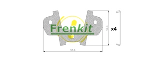 FRENKIT 940192 Protihluková...