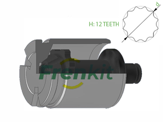 FRENKIT K345201 Píst,...