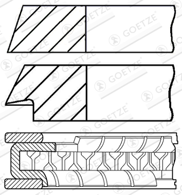 GOETZE ENGINE 08-101200-00...