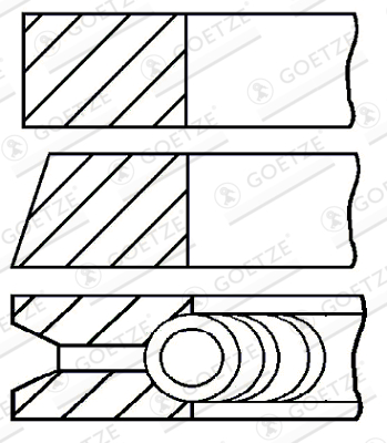 GOETZE ENGINE 08-101300-00...