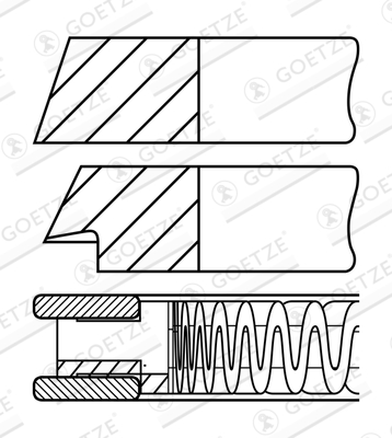 GOETZE ENGINE 08-102500-00...