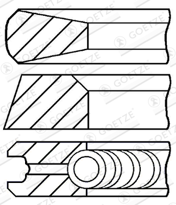 GOETZE ENGINE 08-105500-00...