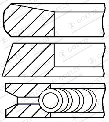 GOETZE ENGINE 08-127400-00...