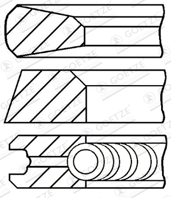 GOETZE ENGINE 08-142500-00...