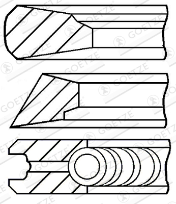 GOETZE ENGINE 08-155600-10...