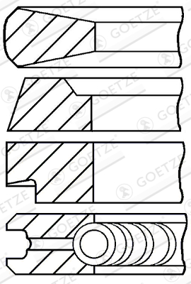 GOETZE ENGINE 08-174600-10...