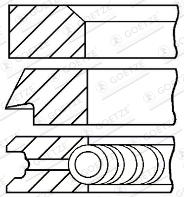 GOETZE ENGINE 08-203100-00...