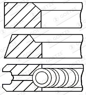 GOETZE ENGINE 08-318900-10...