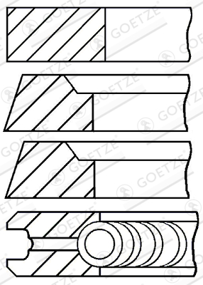 GOETZE ENGINE 08-322000-00...