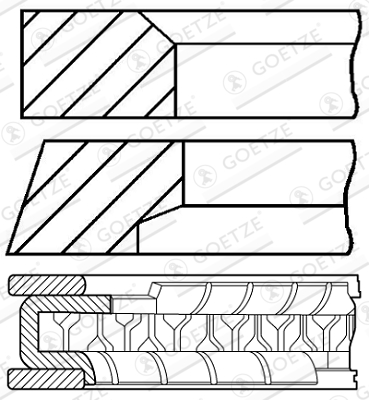 GOETZE ENGINE 08-433700-00...