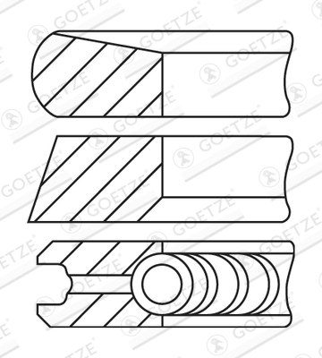 GOETZE ENGINE 08-435200-10...