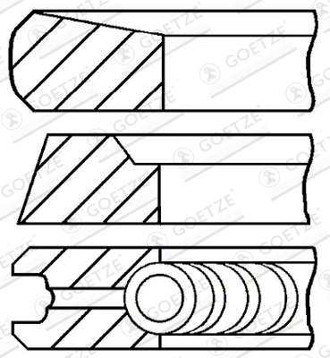 GOETZE ENGINE 08-436107-00...