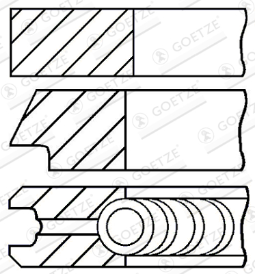 GOETZE ENGINE 08-436500-00...