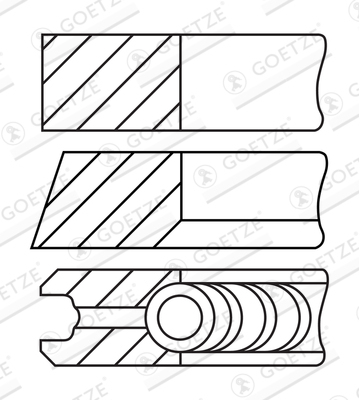 FAI AutoParts PR115-000 Stempelringsett