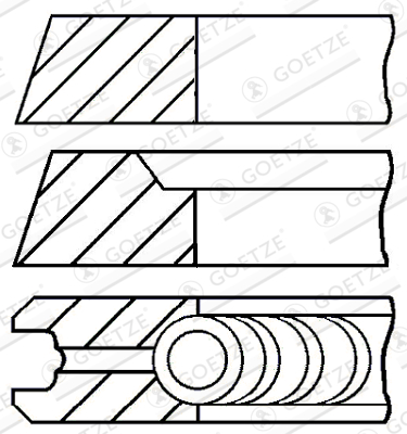 GOETZE ENGINE 08-501800-00...