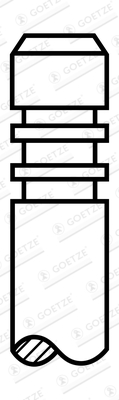 GOETZE ENGINE 90-261128-00 Innløpsventil