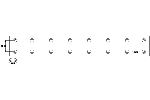 TEXTAR 1509801 Bremsbelagsatz, Trommelbremse