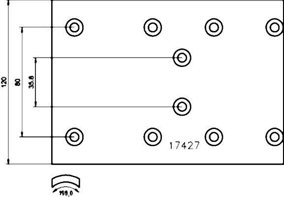 TEXTAR 1742701 Bremsbelagsatz, Trommelbremse