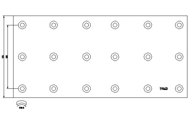 TEXTAR 1946301 Bremsbelagsatz, Trommelbremse