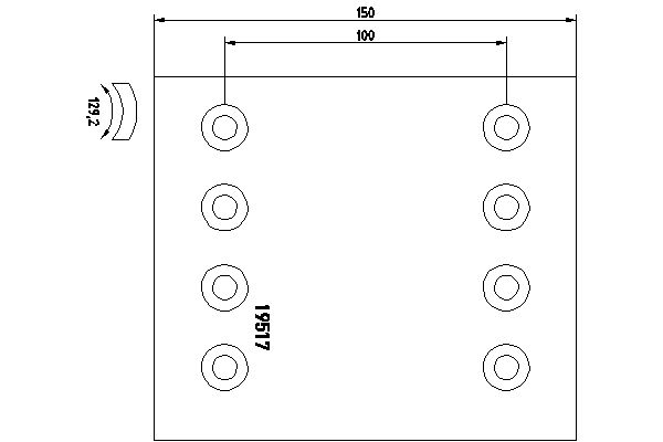 TEXTAR 1951701 Bremsbelagsatz, Trommelbremse