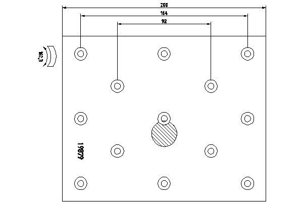 TEXTAR 1987901 Bremsbelagsatz, Trommelbremse